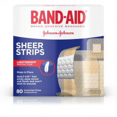 Băng cá nhân Band-Aid Tru-Stay Sheer 80 miếng